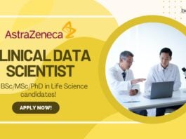 AstraZeneca Clinical Data Scientist Job for Lifescience candidates!