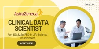 AstraZeneca Clinical Data Scientist Job for Lifescience candidates!