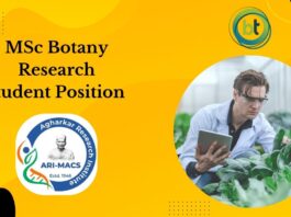 MSc Botany Research Student Position