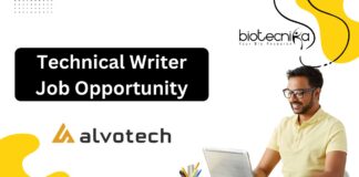 Technical Writer Job Opportunity
