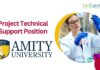 Project Technical Support Position
