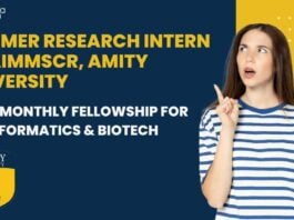 Summer Research Intern at AIMMSCR