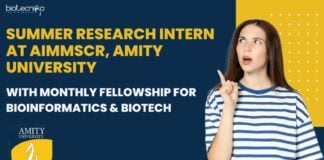 Summer Research Intern at AIMMSCR