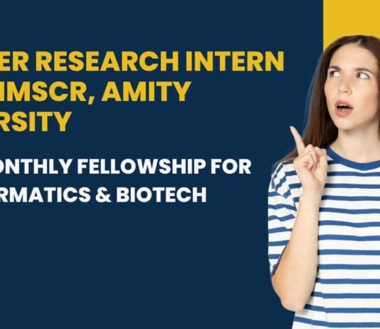 Summer Research Intern at AIMMSCR