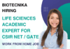 Life Sciences Teaching Jobs at Biotecnika