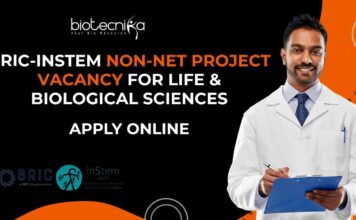 inStem Non-NET Project Vacancy