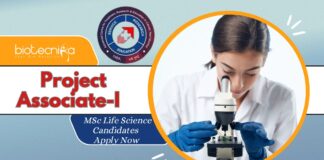 TMC Project Associate-I Vacancy – MSc Life Science Candidates Apply Now