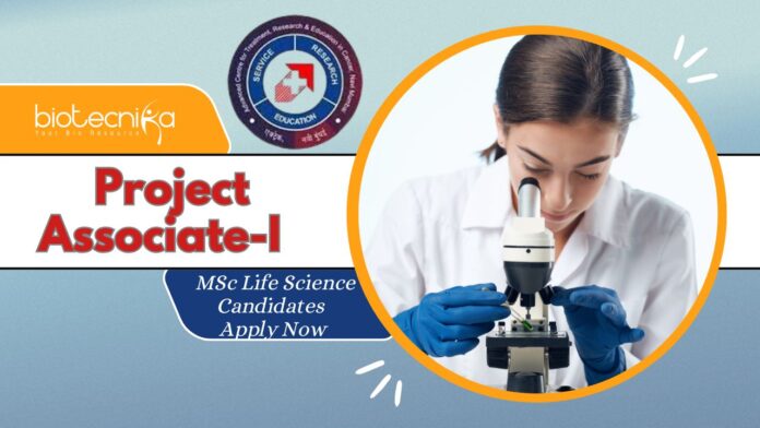 TMC Project Associate-I Vacancy – MSc Life Science Candidates Apply Now