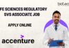  Accenture Life Sciences Regulatory Svs Associate Job