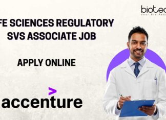  Accenture Life Sciences Regulatory Svs Associate Job