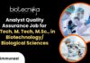 Analyst Quality Assurance Job