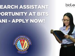 Life Sciences Research Assistant Job