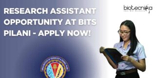 Life Sciences Research Assistant Job