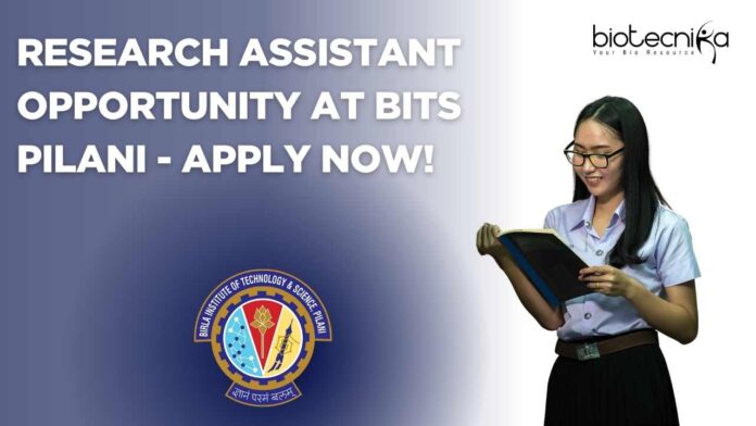 Life Sciences Research Assistant Job