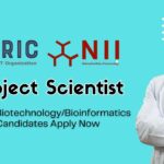 BRIC-NII Project Scientist Job - PhD in BiotechnologyBioinformatics Candidates Apply Now