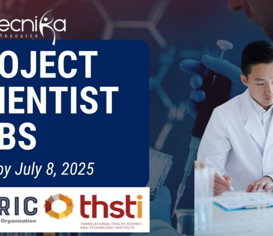 BRIC-THSTI Project Scientist Jobs – Apply by July 8, 2025