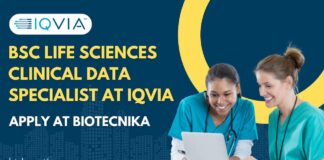 BSc Clinical Data Specialist Jobs at IQVIA