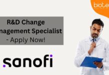R&D Change Management Specialist - Apply Now!