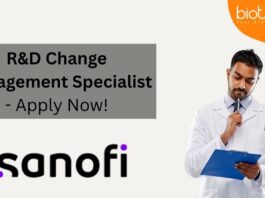 R&D Change Management Specialist - Apply Now!