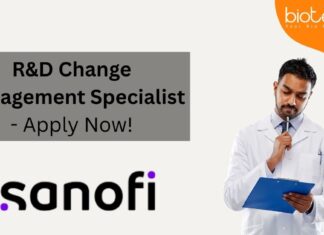 R&D Change Management Specialist - Apply Now!