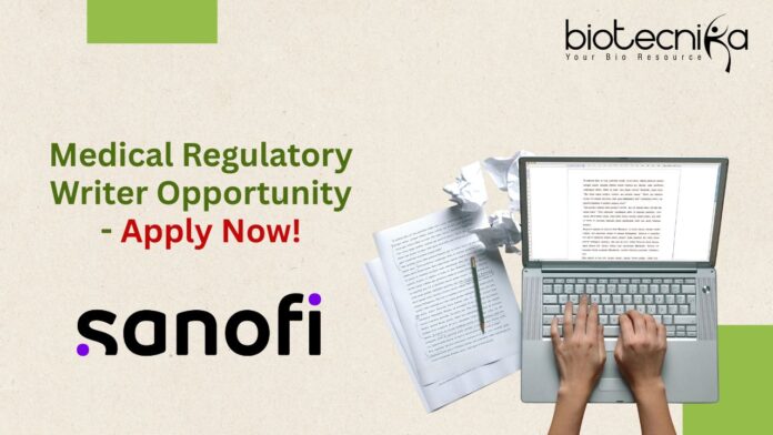 Medical Regulatory Writer Opportunity - Apply Now!