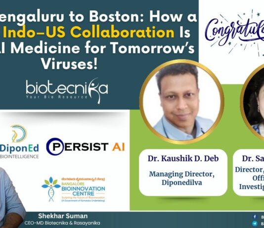 From Bengaluru to Boston: How a $400K Indo–US Collaboration Is Using AI Medicine for Tomorrow’s Viruses!