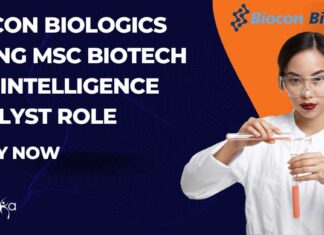 Biocon Biologics Hiring MSc Biotech