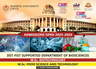 Manipal University Jaipur Admissions 2025