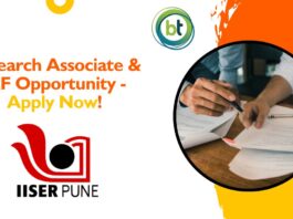 Research Associate & JRF Opportunity - Apply Now!