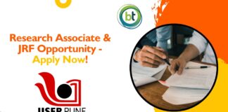 Research Associate & JRF Opportunity - Apply Now!