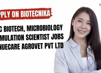 MSc Biotech Jobs Bangalore