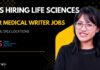 TCS Life Sciences Medical Writer Jobs