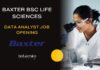 Baxter BSc Life Sciences Data Analyst Job Opening – Apply Online Baxter BSc Life Sciences Job Opening