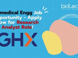 Biomedical Engg Job Opportunity - Apply Now for Research Analyst Role!