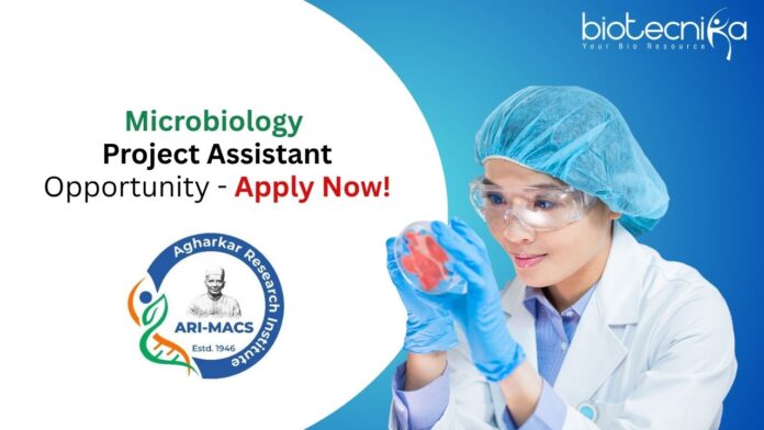 Microbiology Project Assistant Opportunity - Apply Now!