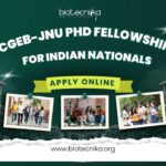 ICGEB-JNU PhD Fellowships for Indian Nationals