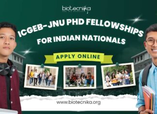 ICGEB-JNU PhD Fellowships for Indian Nationals