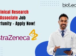 CRA Job at AstraZeneca, Apply Now!