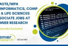 Remote/WFH Bioinformatics Jobs at Premier Research