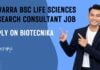 Advarra BSc Life Sciences Research Consultant Job