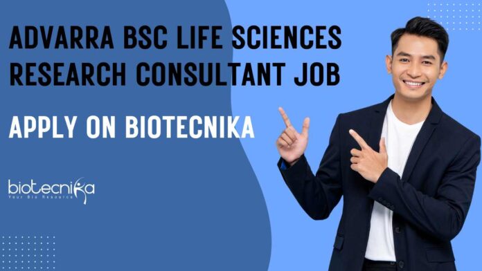 Advarra BSc Life Sciences Research Consultant Job
