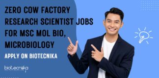 Zero Cow Factory Research Scientist Jobs