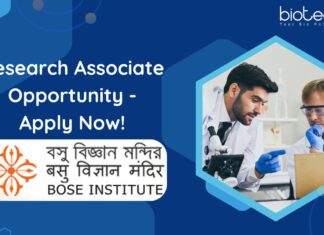 Research Associate Opportunity - Apply Now!