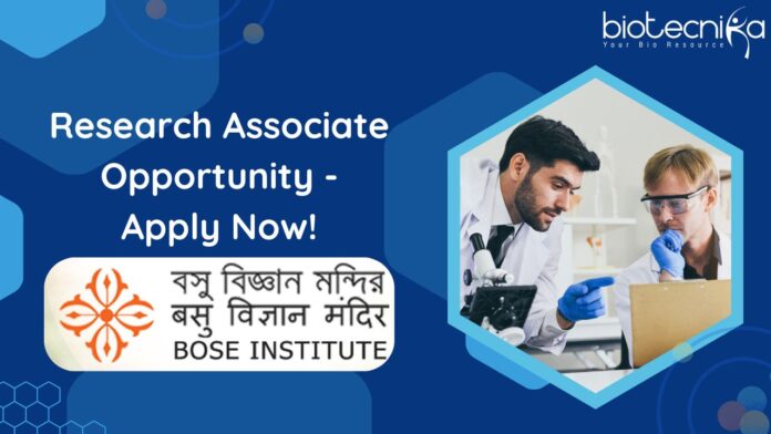 Research Associate Opportunity - Apply Now!