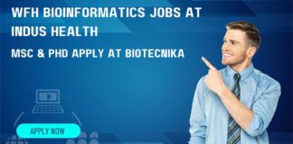 WFH Bioinformatics Jobs at Indus Health