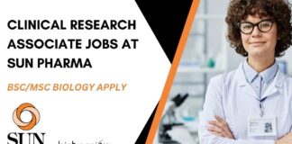 CRA Jobs at Sun Pharma