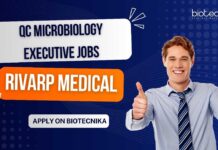 QC Microbiology Executive Jobs