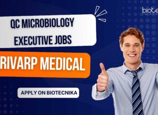 QC Microbiology Executive Jobs