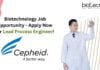 Biotechnology Job Opportunity - Apply Now for Lead Process Engineer!