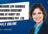 Freshers Life Sciences Research Assistant Jobs